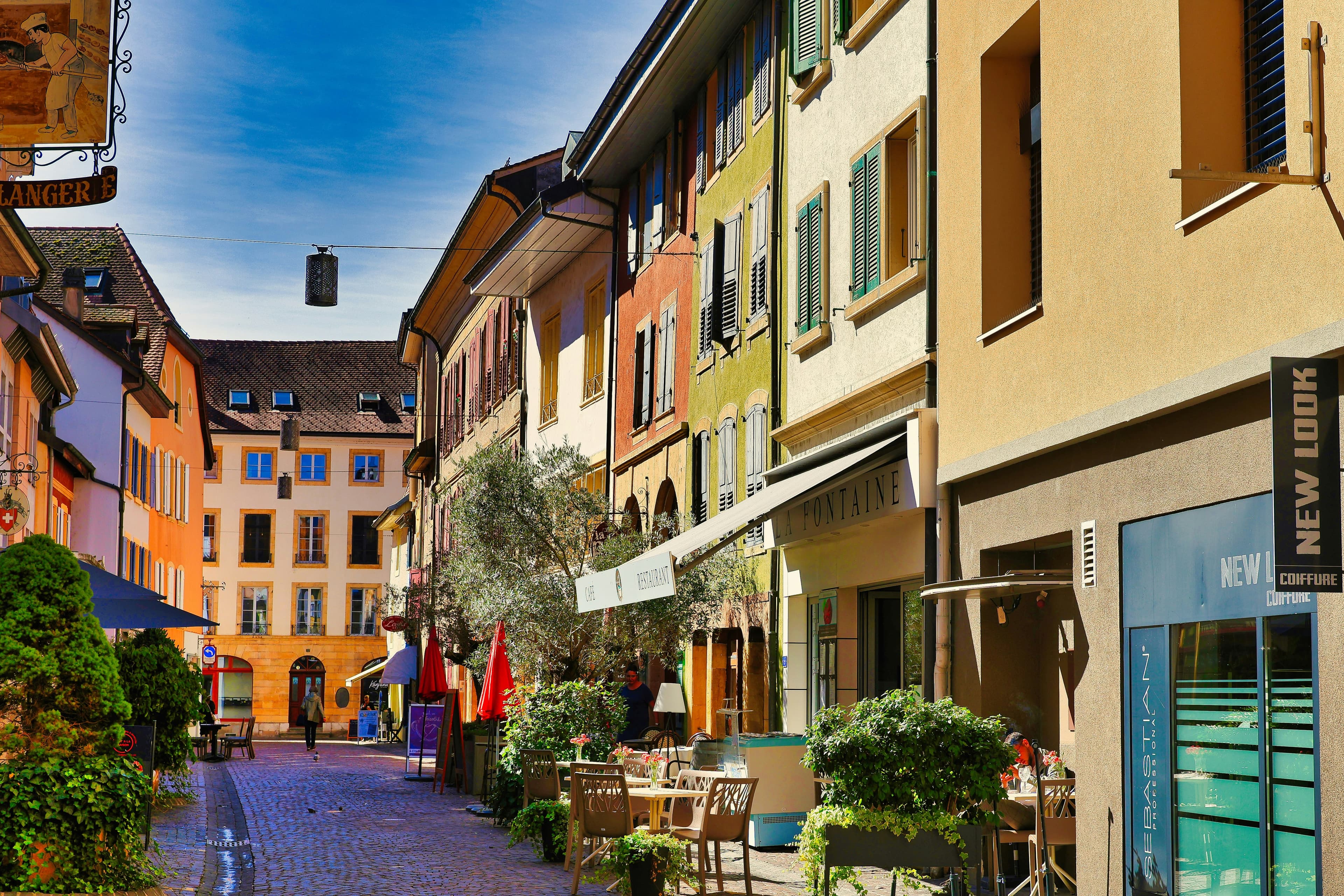 Yverdon-les-Bains — Centre-ville historique